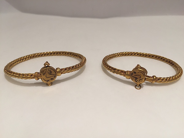Bracelet, One of a Pair by an unrecorded maker, The Metropolitan Museum of Art